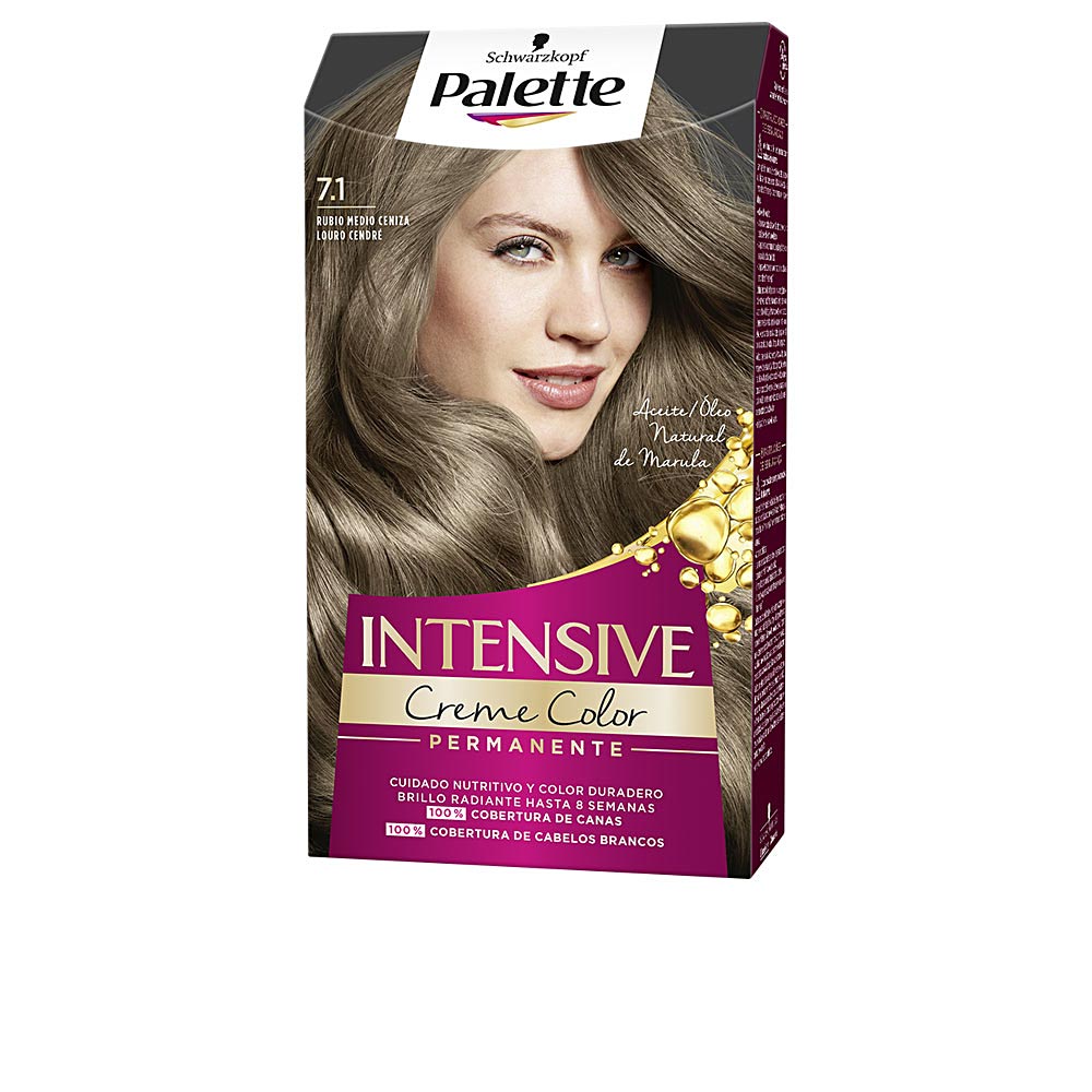 PALETTE INTENSIVE tinte #7.1-medium ash blonde 1 u