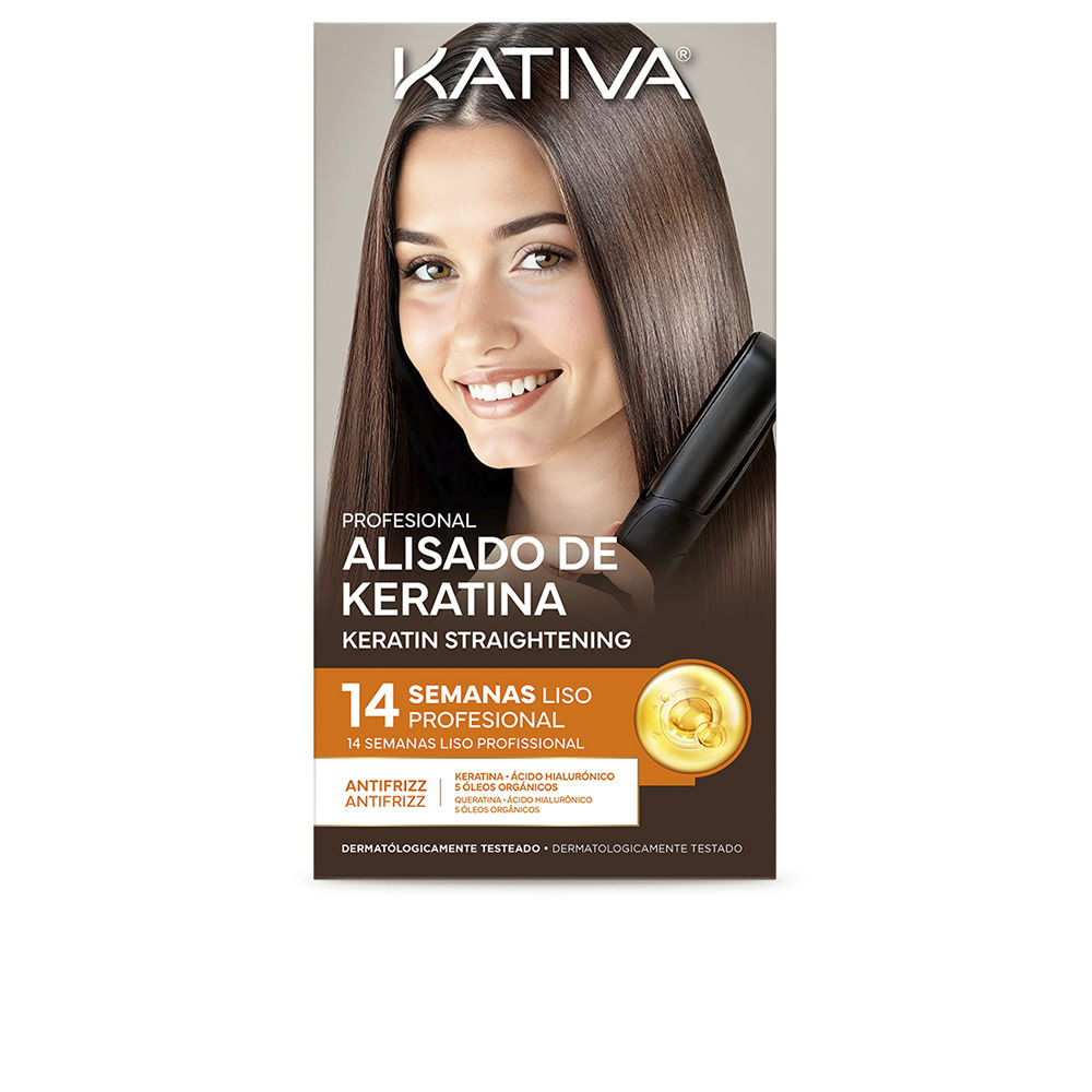KATIVA PROFESSIONAL BRAZILIAN KERATIN STRAIGHTENING KIT 4 pc 4 pz
