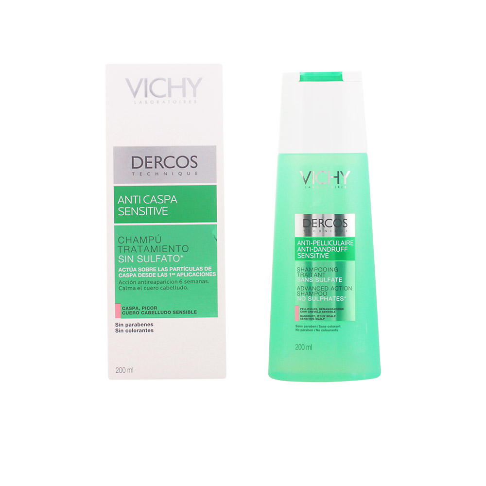 DERCOS anti-pelliculaire sensitive shampooing traitant 200 ml