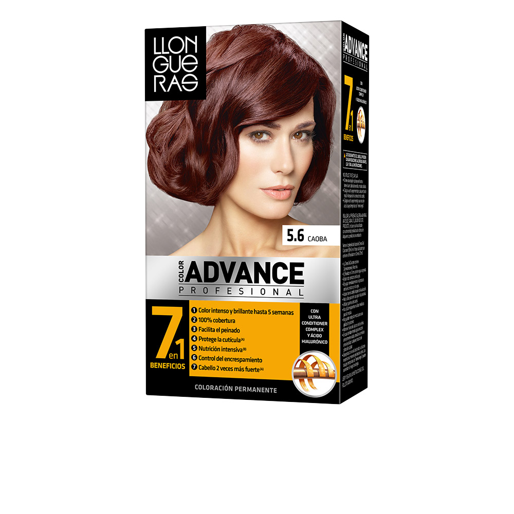 COLOR ADVANCE #5,6-caoba 1 u