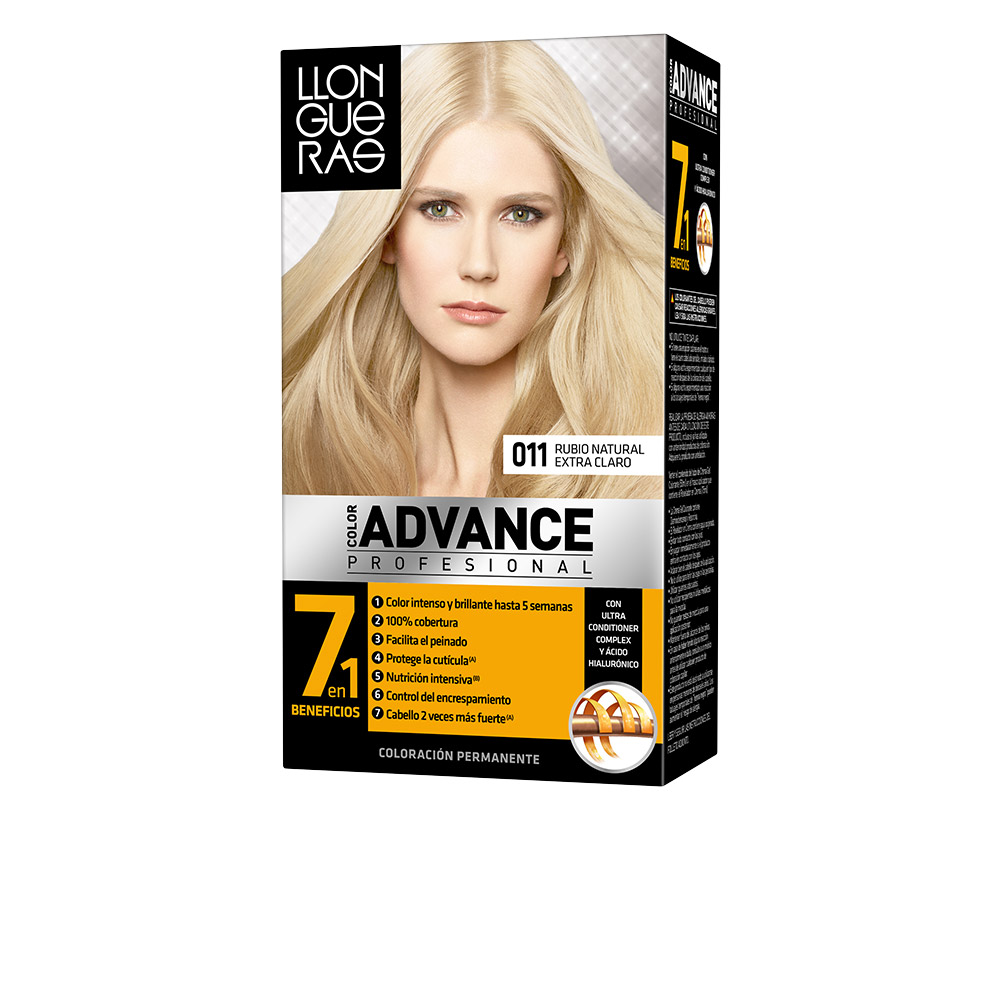 COLOR ADVANCE #11-rubio natural extra claro 1 u