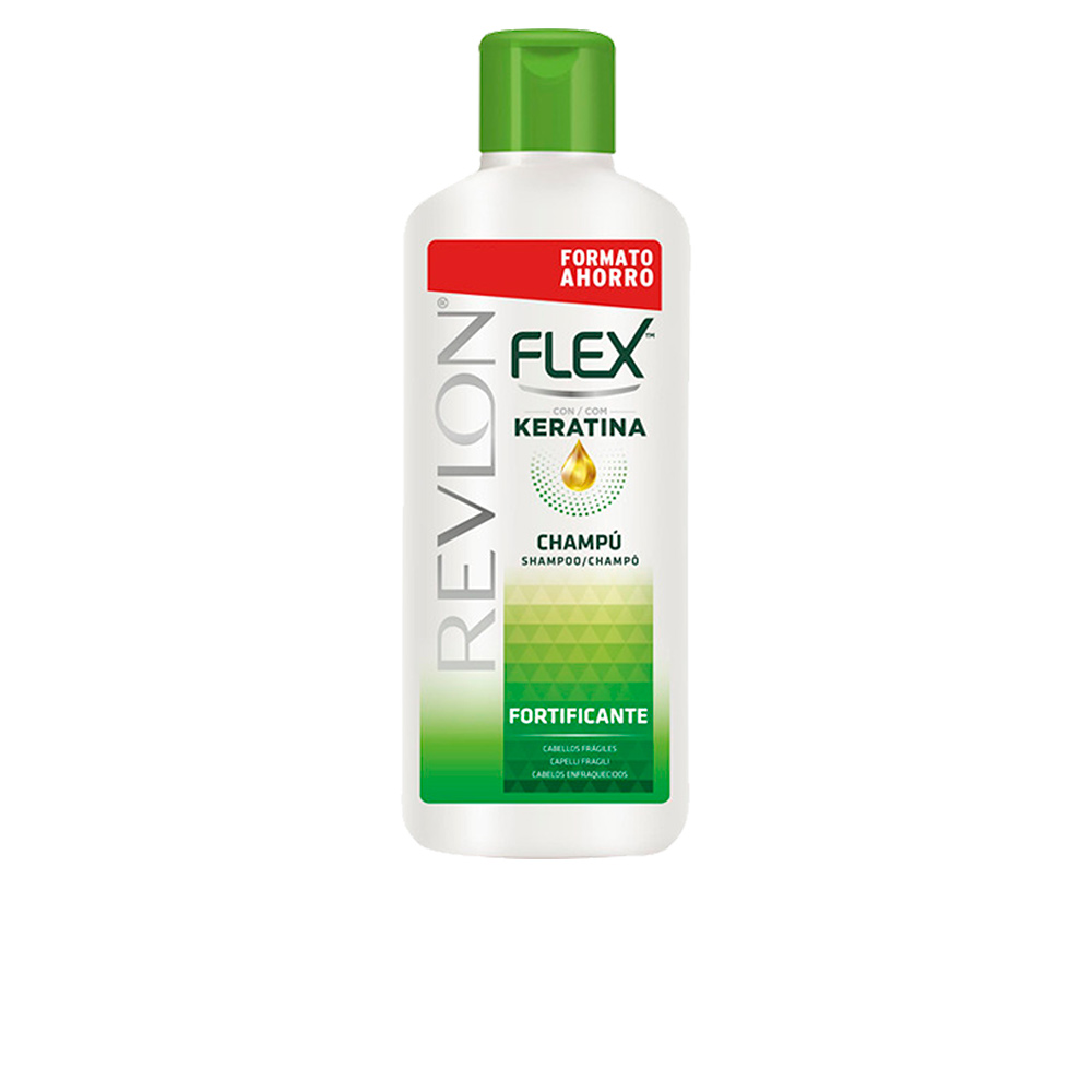 FLEX KERATIN fortificante cabello frágil champú 650 ml
