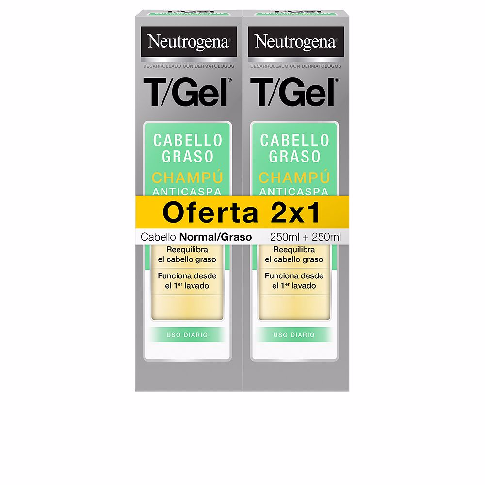 T/GEL CHAMPÚ ANTICASPA NORMAL-GRASO set 2 x 250 ml