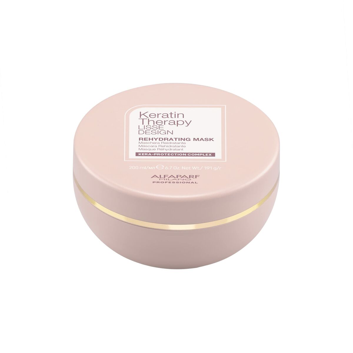 Hydrating Mask Alfaparf Milano Lisse Design Keratin Therapy 200 ml