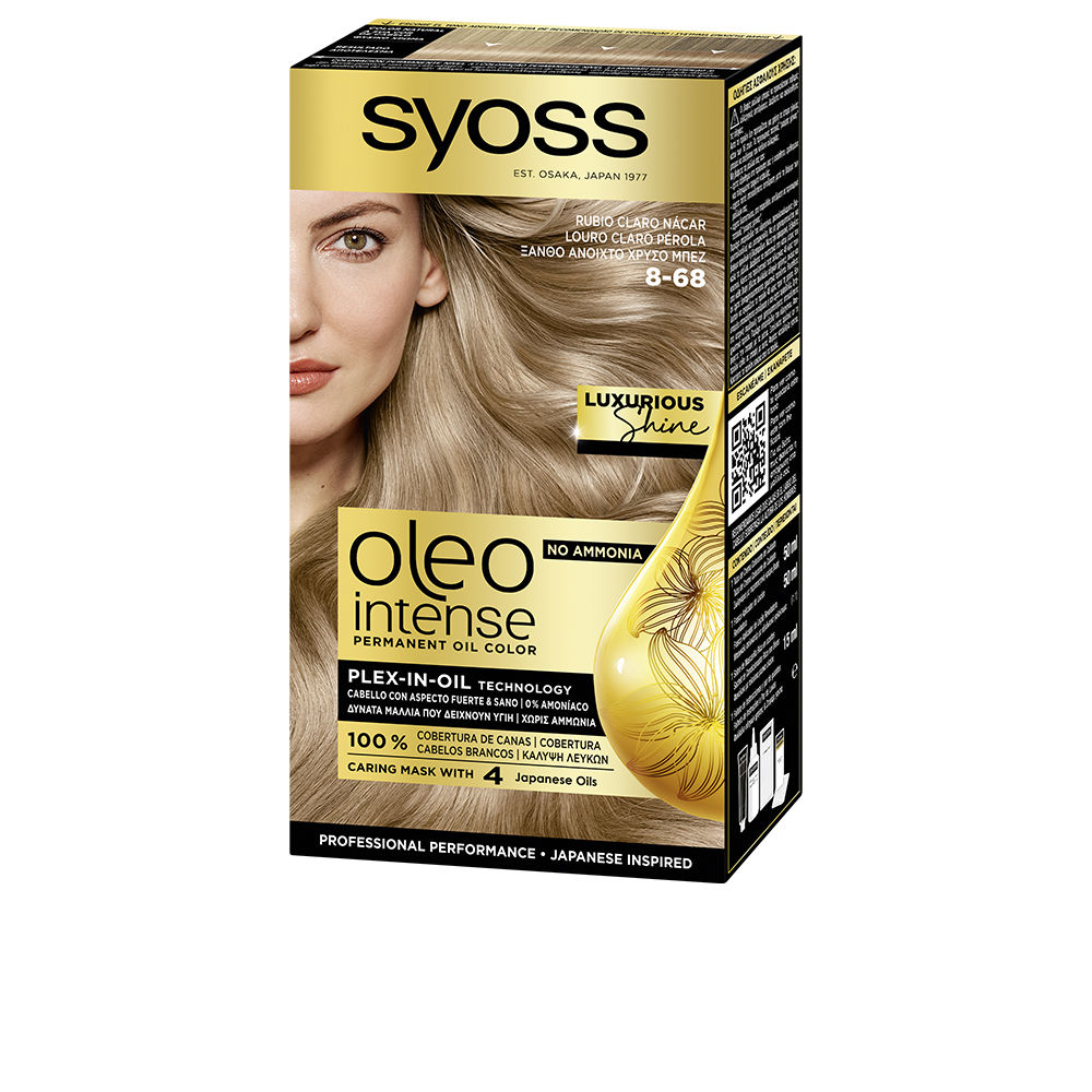 OLEO INTENSE ammonia-free hair color luxurious shine #8-68-light blonde mother-of-pearl 5 pcs 5 pz